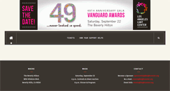 Desktop Screenshot of lgbtvanguardawards.org
